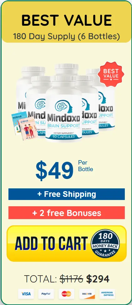 Mindoxa   6 Bottle Supply